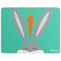 PLUS会员：EXCO 宜适酷 鼠标垫 280*220*3mm 萝卜兔