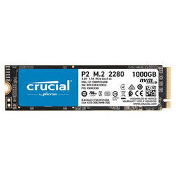 Crucial 英睿达 P2 NVMe M.2 固态硬盘 1TB（PCI-E3.0）