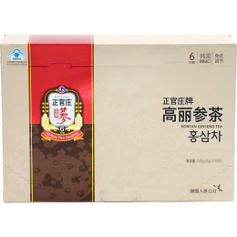 正官庄高丽参茶人参茶礼盒300g 100包 六年根滋补礼盒保健食品 免疫调节