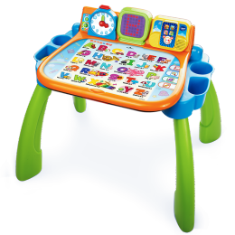 伟易达（Vtech）3合1点触学习桌 英语早教点读机游戏桌 儿童玩具 男女孩生日礼物